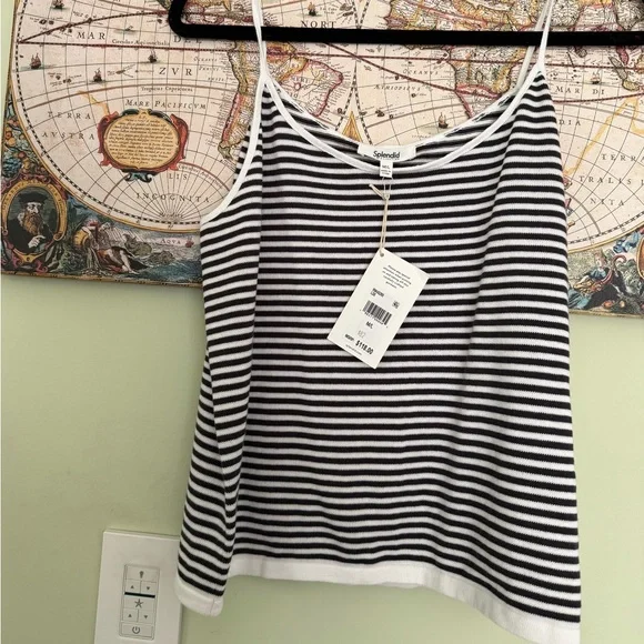 Splendid Stripe Knit Beach Tank - Picture 6 of 7